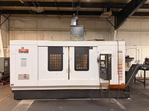 Mazak #VTC250D/50, CNC vertical machining center, 69.3" X, 25" Y, 25.6" Z, 6000 RPM, CAT 50, 30 HP, 24 - Image 4