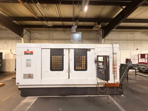 Mazak #VTC250D/50, CNC vertical machining center, 69.3" X, 25" Y, 25.6" Z, 6000 RPM, CAT 50, 30 HP, 24 - Image 5