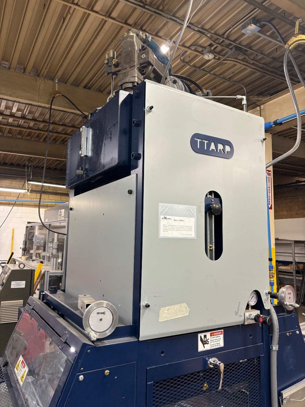 35 Ton, Ttarp #P3224M13GEVRFHRB. automatic steel rule die cutting press (flat bed press), 2022 - Image 4