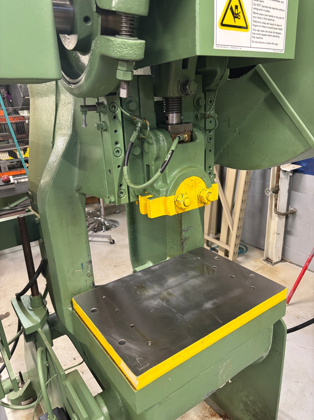 25 Ton, Rousselle #3F, OBI punch press, 3" stroke, 2" manual adjustment, Omnilink 805 PLC Control - Image 3