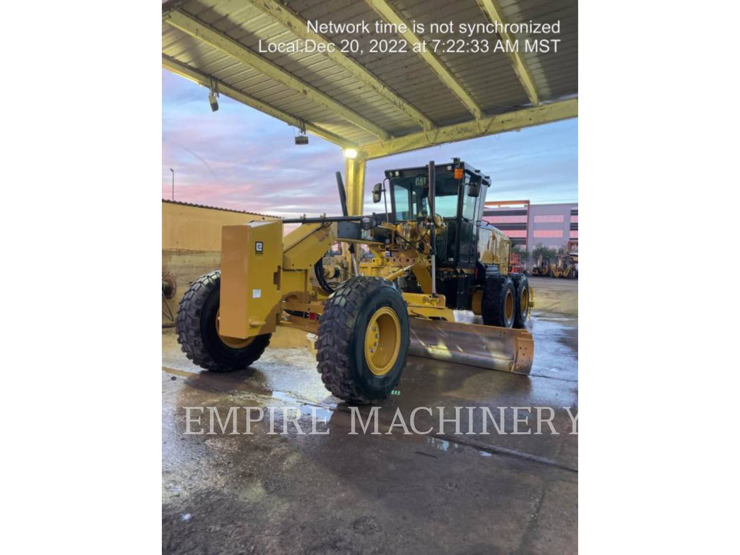 Caterpillar 140-13, Motor Grader, 2373 hours, S/N: N9400602, 2022 - Image 1