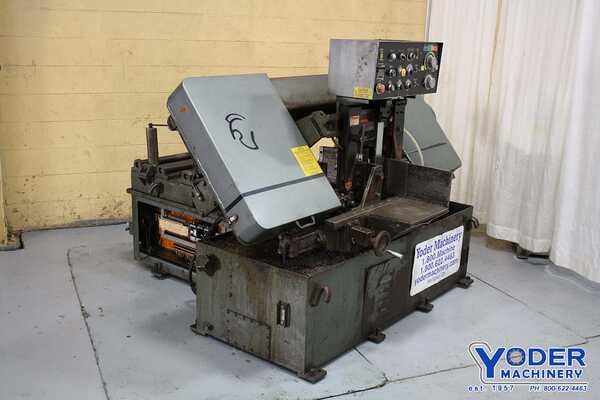 13" x 14" Marvel #PA13/2, horiz.automatic band saw, 13' 6" x1-1/4" x.042" blade, 1999, #67076 - Image 1