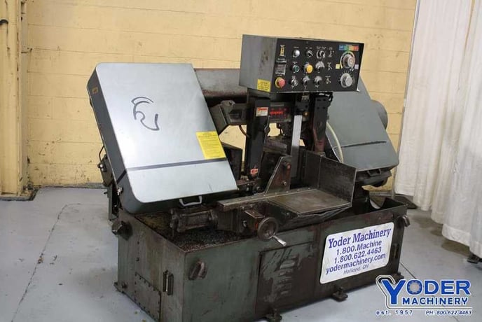 13" x 14" Marvel #PA13/2, horiz.automatic band saw, 13' 6" x1-1/4" x.042" blade, 1999, #67076 - Image 2