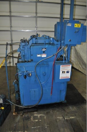 12" x .025" Littell #212-17PD, 17-roll straightener, entry & exit pinch rolls, Lincoln lube system, good - Image 1