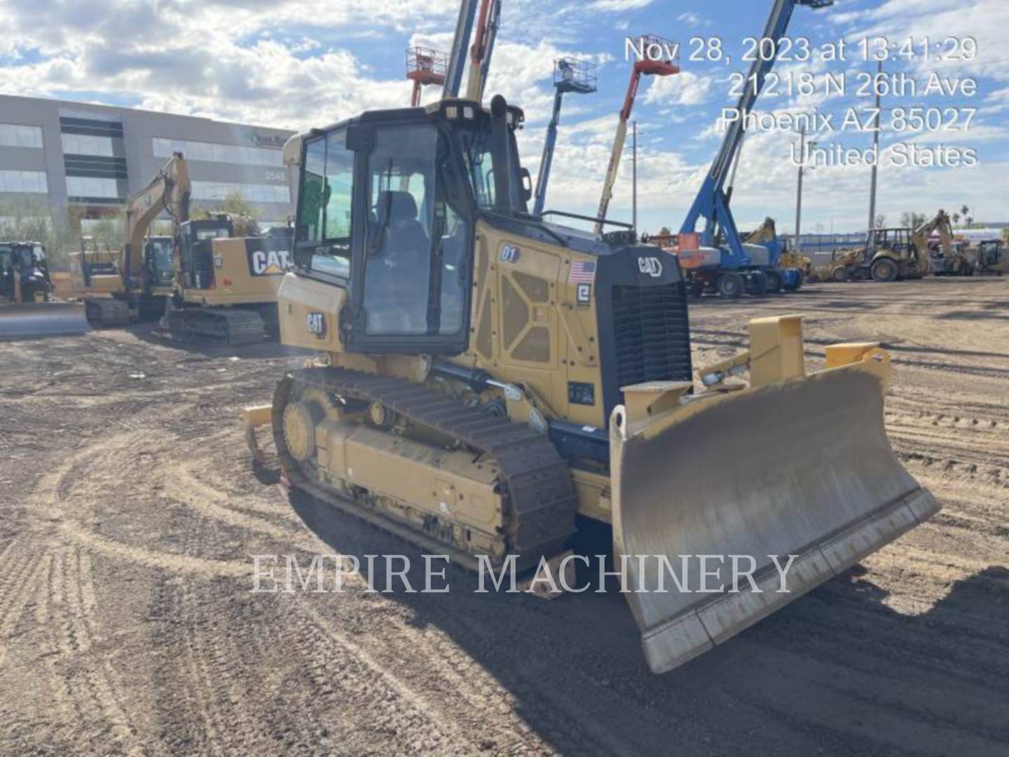 Caterpillar D1-12 TE, 2058 hours, S/N: XKF04183, 2023 - Image 4
