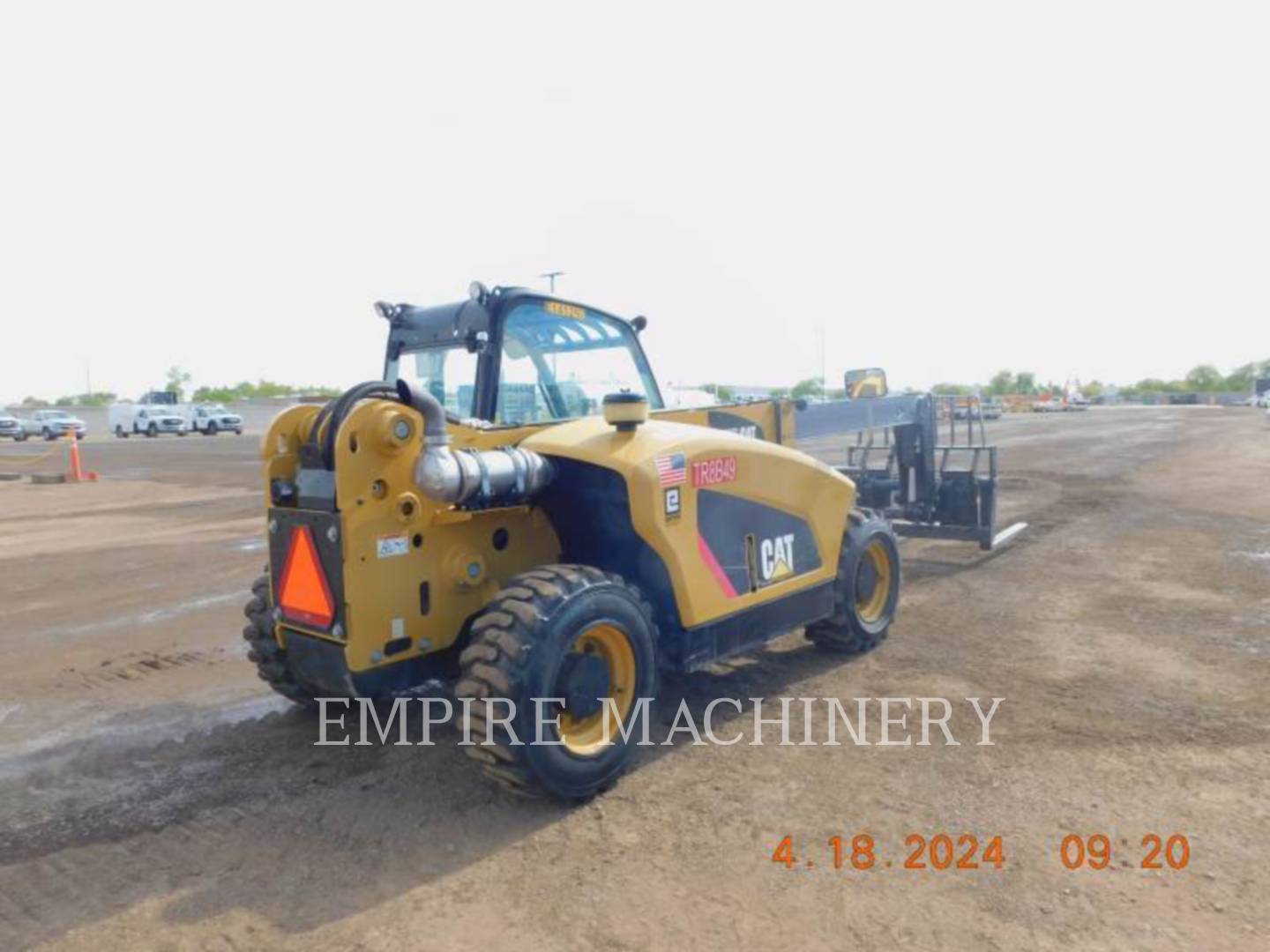 Cat TH255C, Telehandler, 2296 hours, S/N: JK201555, 2018 - Image 3