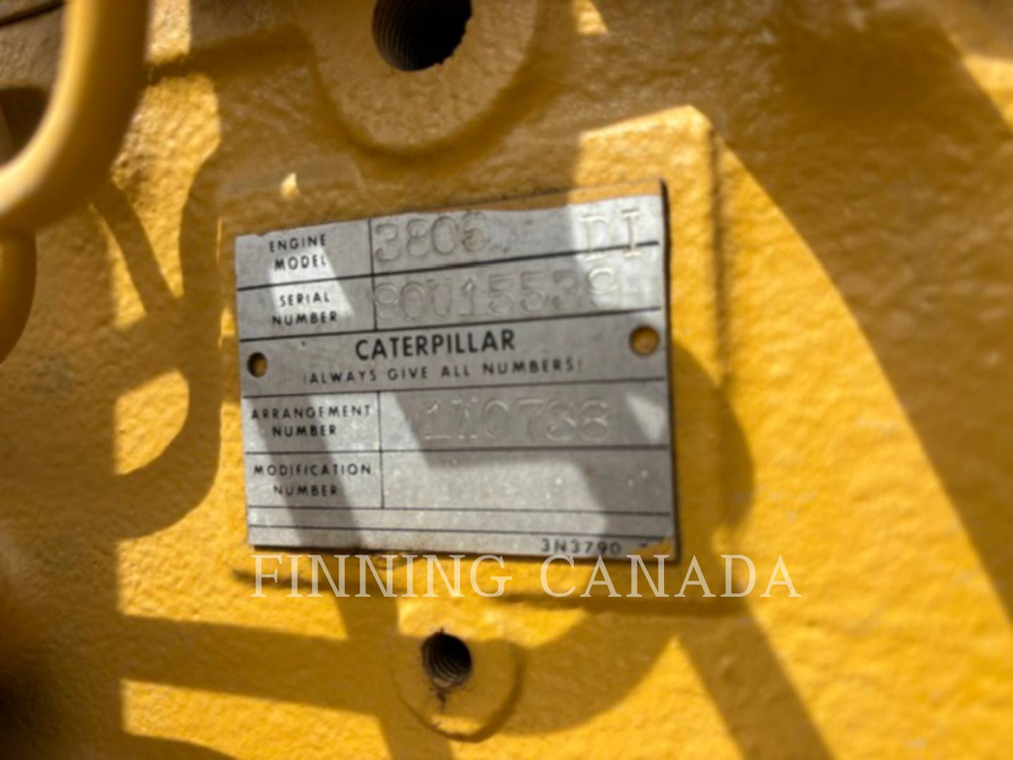 Cat 3406, 999999 hours, S/N: 90U11370, 1980 - Image 5