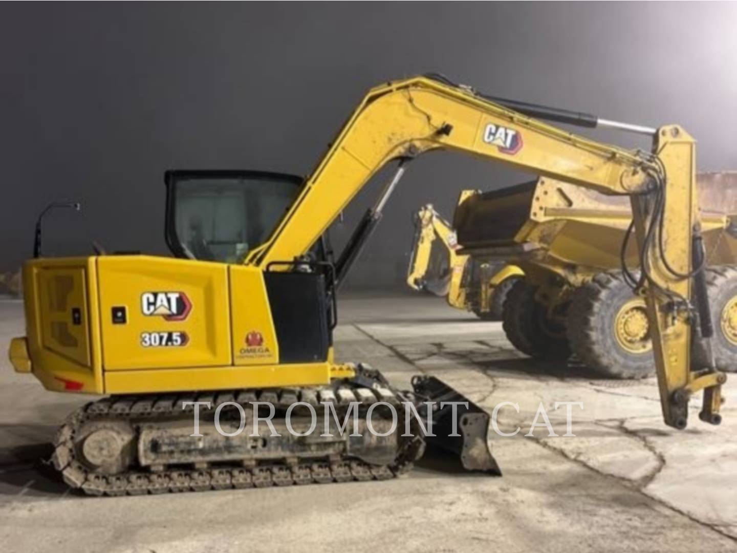Cat 307.5, Mini Excavator, 2320 hours, S/N: GW703156, 2022 - Image 2
