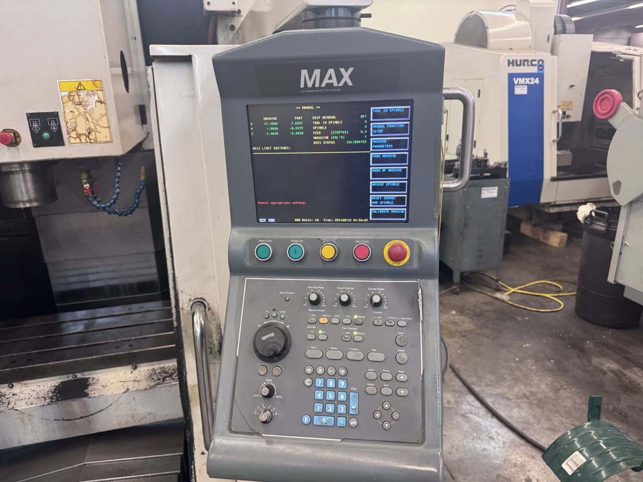 Hurco #VM-1, CNC vertical machining center, 26" X, 14" Y, 18" Z, 30" x 14" table, 8000 RPM, CAT 40, 15 HP, 16 - Image 5