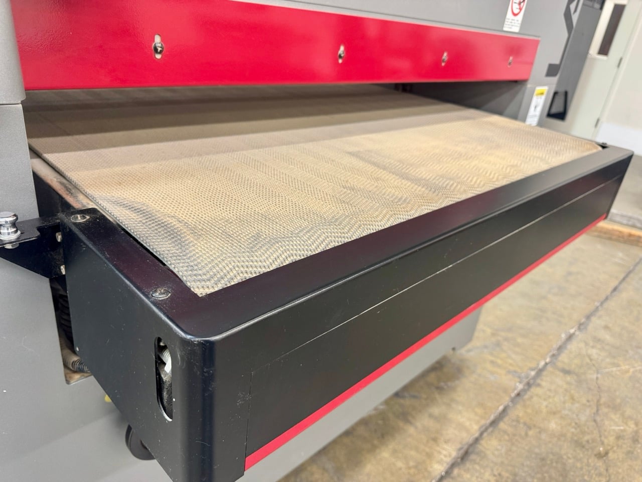 43" x 75" Laguna #Pro-43-2RK, 2-head wide belt sander, 25 HP, 8" roller and 4" roller/platen heads, 1/4"-5.9" - Image 3