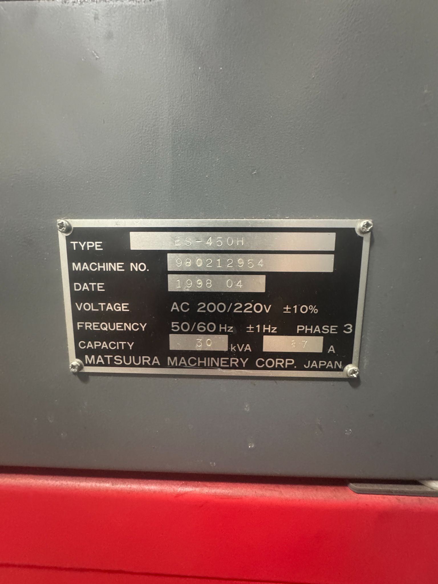 Matsuura #ES-450H, CNC horizontal machining center, 1998 - Image 6