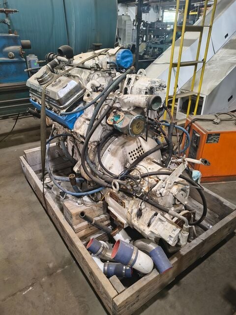735 HP Detroit Diesel #8V92TA, diesel marine engine, LOT of 2 - Image 3