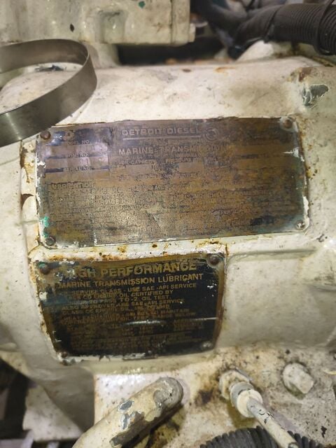 735 HP Detroit Diesel #8V92TA, diesel marine engine, LOT of 2 - Image 6