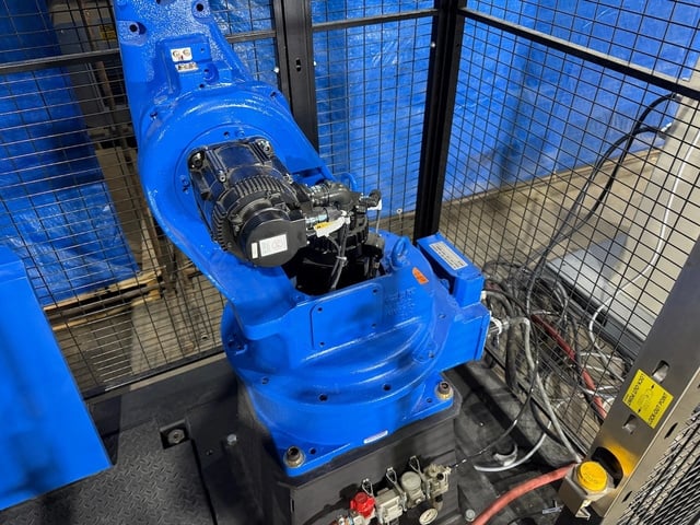 Yaskawa Motoman HP20D, 6-Axis Robot, 20 kg payload, 1717 mm reach, LoadWorld machine tending cell, DX100 - Image 5