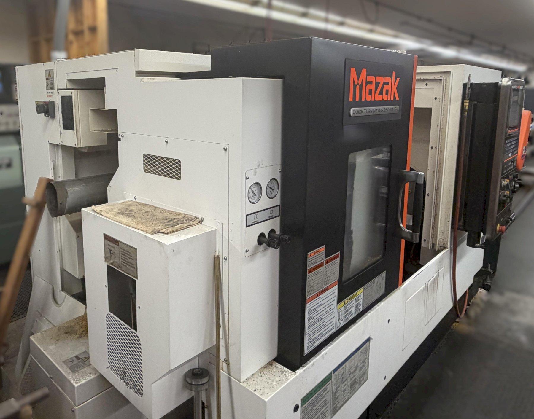 Mazak #Quick-Turn-Nexus-250MSY-II, CNC turning lathe, 26.5" swing, 8" chuck, 3" bar, 14.96" dia., 21.27" - Image 8