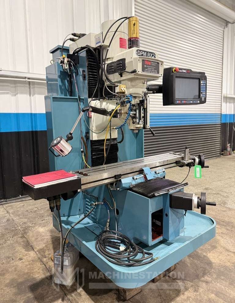 Southwestern Industries #Trak-DPM-RX2, CNC vertical mill, 9" x49" tbl., 3 HP, 31" X, 16" Y, 23.25" Z, R8 - Image 2