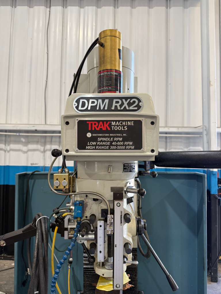 Southwestern Industries #Trak-DPM-RX2, CNC vertical mill, 9" x49" tbl., 3 HP, 31" X, 16" Y, 23.25" Z, R8 - Image 7