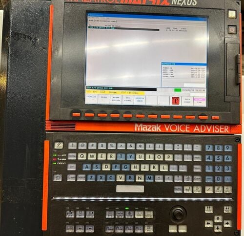 Mazak #Quick-Turn-Nexus-450II, CNC turning lathe, 33.2" swing, 18" chuck, 3-jaw, 4" bar, 22.83" dia., 39.37" - Image 7