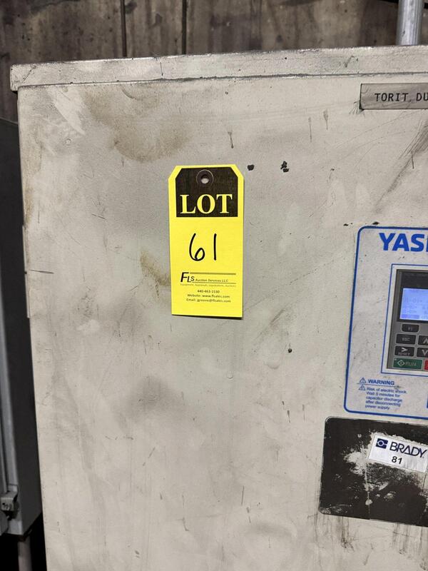20,000 cfm Donaldson Torit #RF-276, Round Pulse Dust Collector, 100 HP Max-pe motor, Yaskawa soft start - Image 3