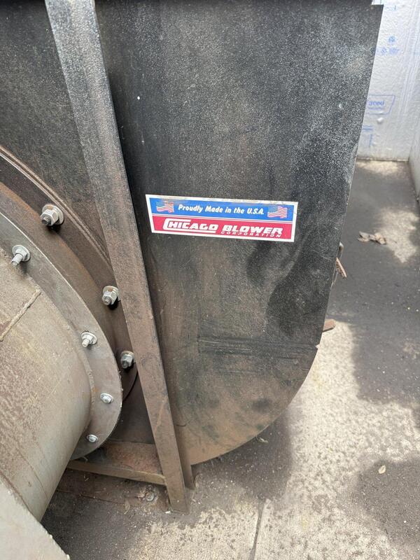 20,000 cfm Donaldson Torit #RF-276, Round Pulse Dust Collector, 100 HP Max-pe motor, Yaskawa soft start - Image 8