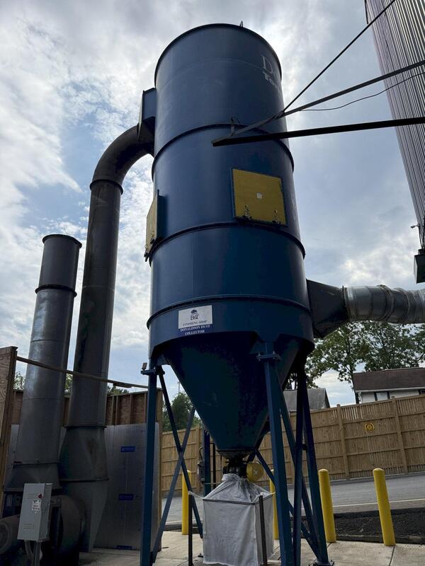 20,000 cfm Donaldson Torit #RF-276, Round Pulse Dust Collector, 100 HP Max-pe motor, Yaskawa soft start - Image 10
