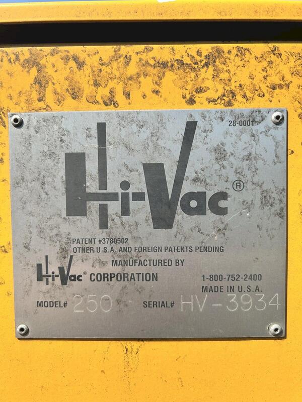 Hi-Vac #250, Industrial Vacuum - Image 3