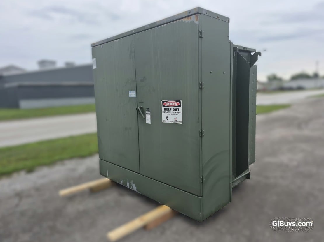 1500 KVA 24940GY/14400 Primary, 480Y/277 Secondary, Eaton, Pad-Mounted Transformer, 3PH, Triplex Core - Image 6