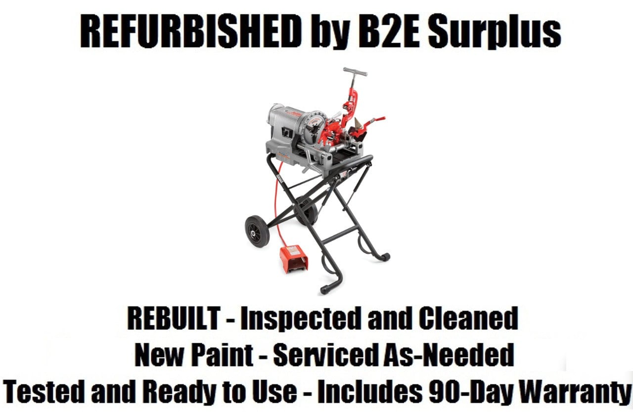 1/2" - 2" Ridgid #300, Compact Kit Pipe Threading Machine, NPT Hammer Chuck, 811A Die Head, 250 Folding Wheel - Image 1