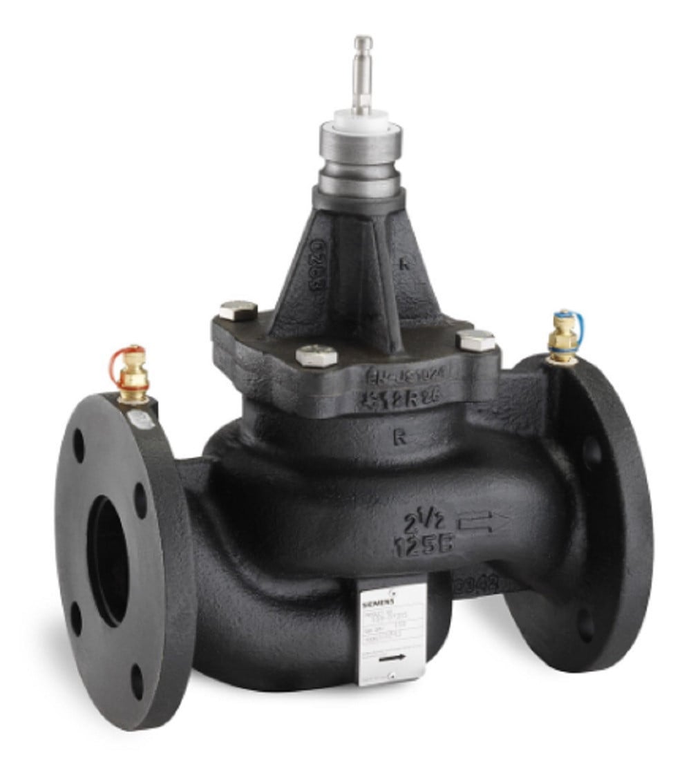 4" Siemens #599-07327, 2-Way Pressure Independent Control Valve, 395 GPM, Cast Iron Body, Stainless Stem - Image 1