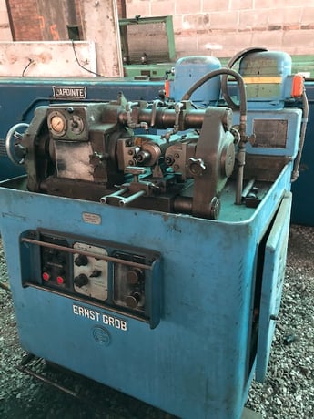 1-15/16" Grob #RMOd, thru-feed & in-feed, 2-die, 6 ton, many spare parts & tooling - Image 3