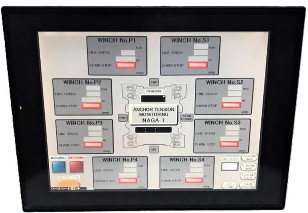Keyence #VT3-X15, 15" Color Touch Panel Display, Refurbished - Image 1