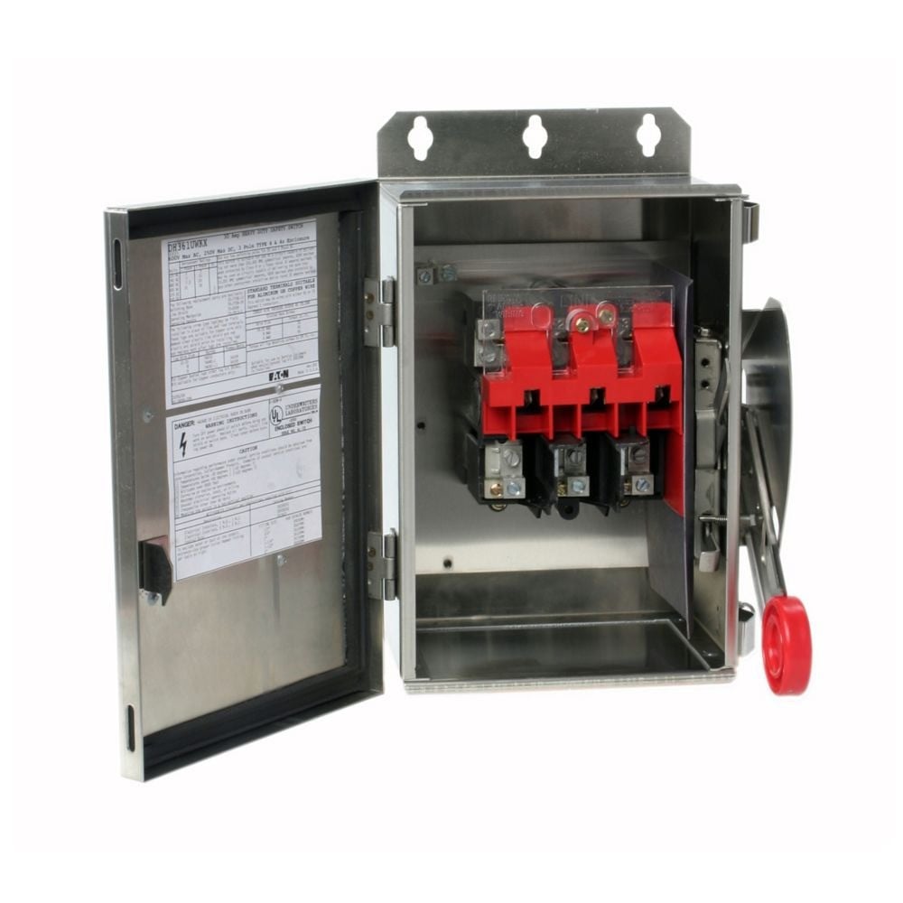 30 Amp. Eaton #DH261UWK, Heavy Duty Single-Throw Non-Fused Safety Switch, Single-Throw, NEW - Image 1