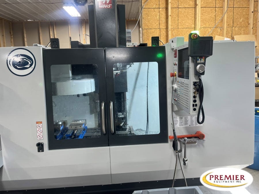 Haas #TM-2P, CNC vertical machining center, 40" X, 16" Y, 16" Z, 57.8" x 10.5" table, 6000 RPM, CT 40, 7.5 - Image 1