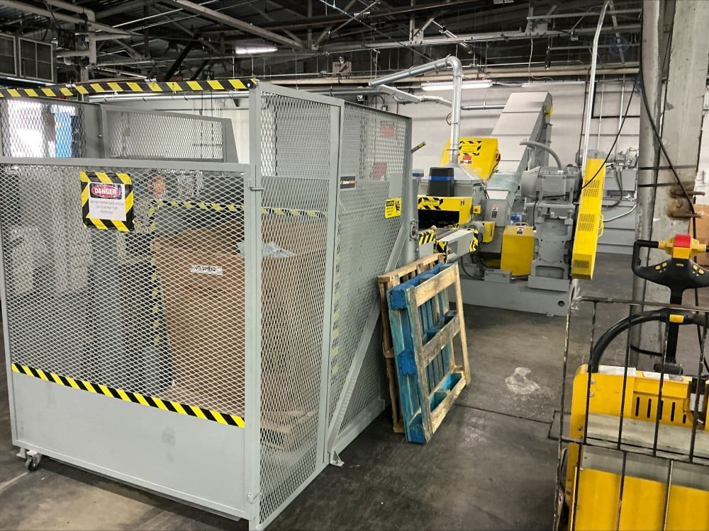 Allegheny Bradford Shredding System - Shredder - Tipper - Conveyor - Baler - Dust Collection System - Image 4