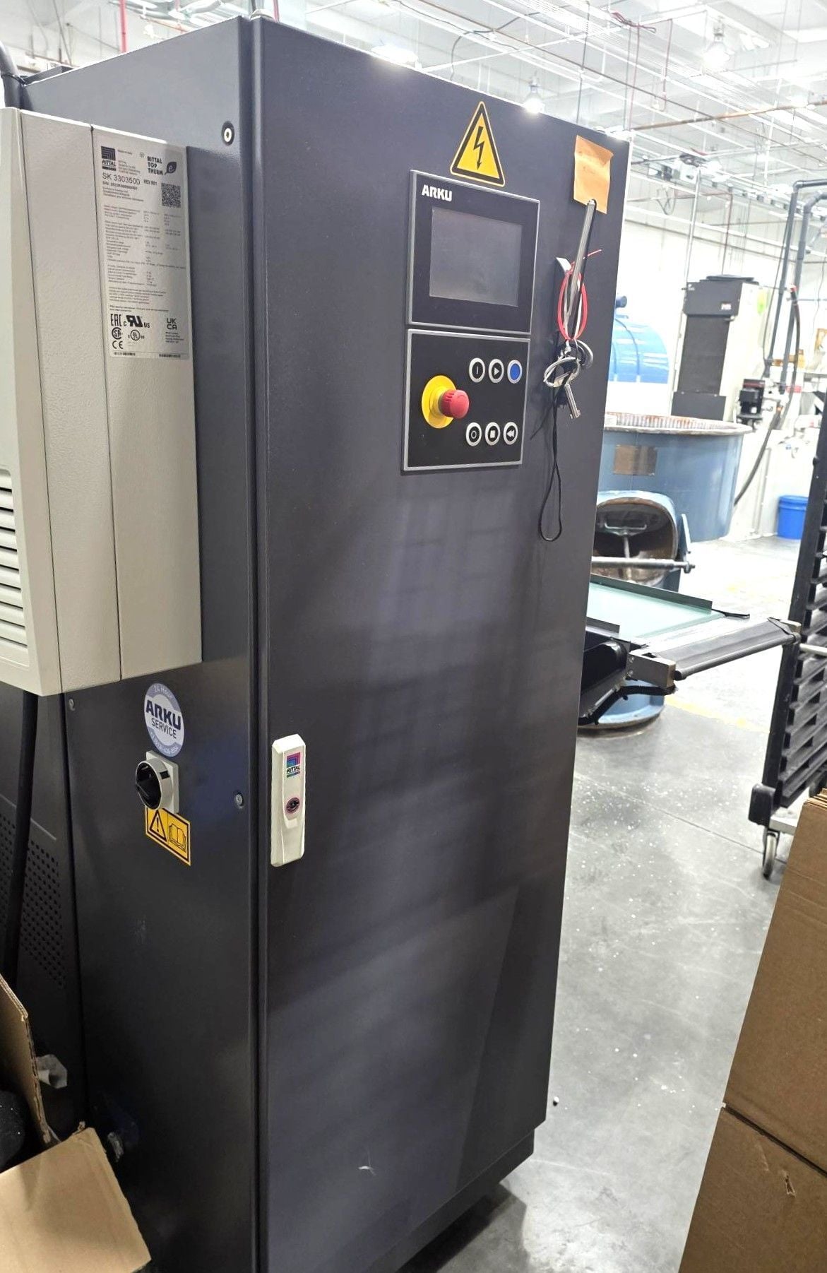 11.8" x 0.12" Arku #Ecomaster-2530, roller leveler, 2022 - Image 4
