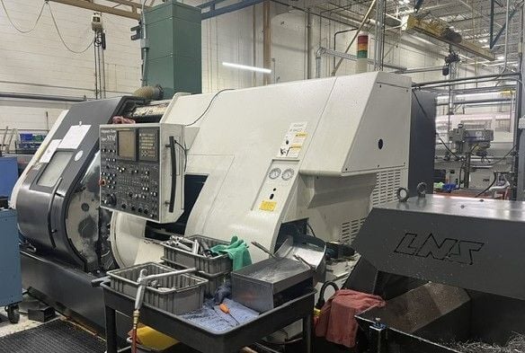 Nakamura Tome #Super-NTM3, cnc lathe, 7.48" diameter x 8.07" L max, 2.5" bar, A2-6 spindle, 20 HP, 5000 RPM - Image 3