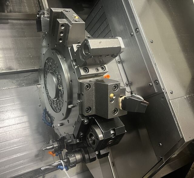Nakamura Tome #Super-NTM3, cnc lathe, 7.48" diameter x 8.07" L max, 2.5" bar, A2-6 spindle, 20 HP, 5000 RPM - Image 6