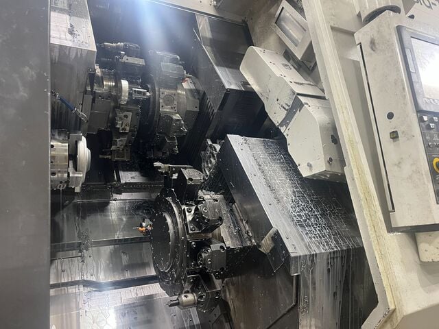 Nakamura Tome #Super-NTY3-Jumbo, cnc turning center, 9-Axis, 12.8" diameter x 9.84" L max, 10" chuck, 3.1" - Image 5