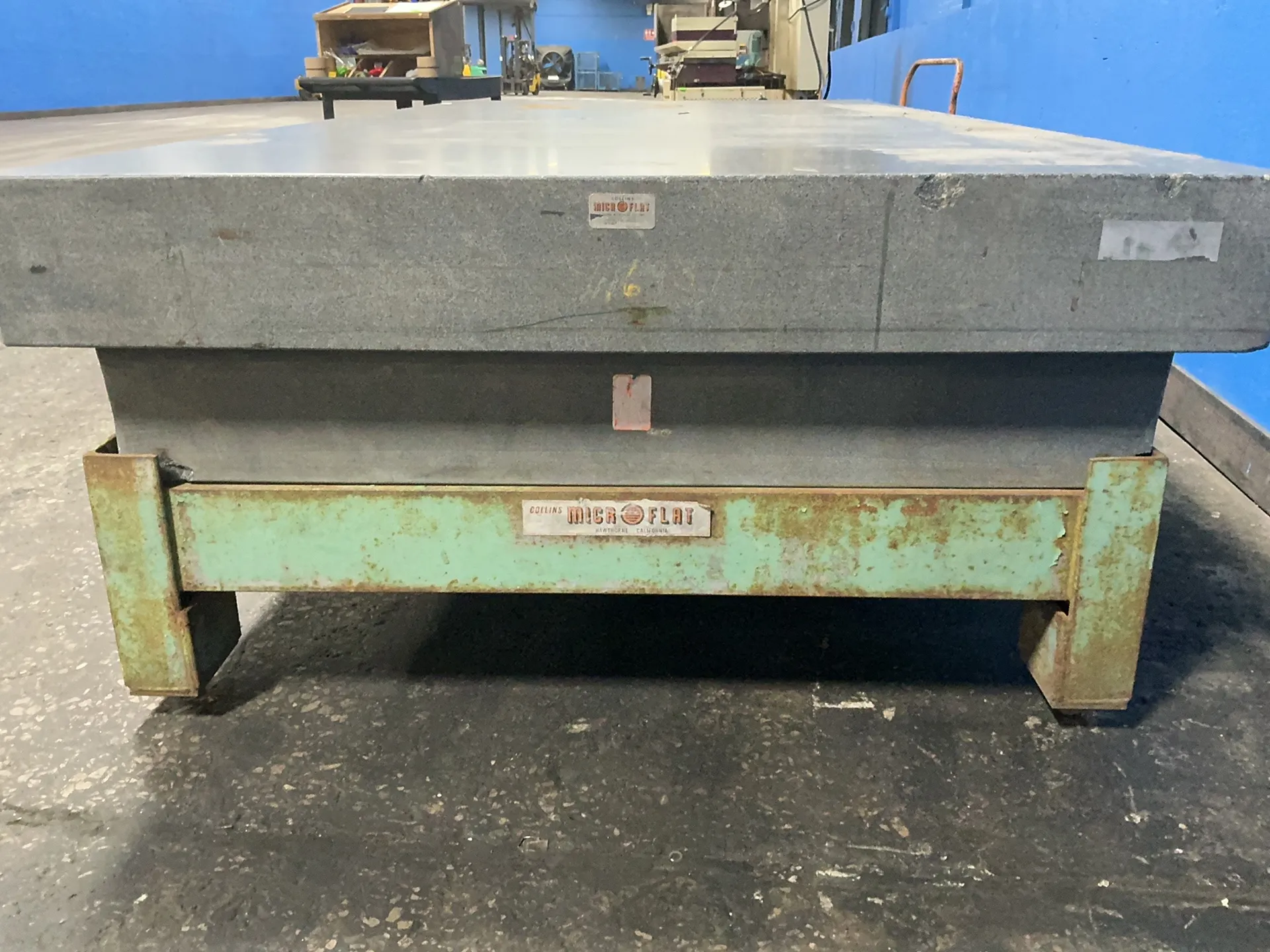 60" x 120" x 8" Collins Microflat, Granite Table - Image 2