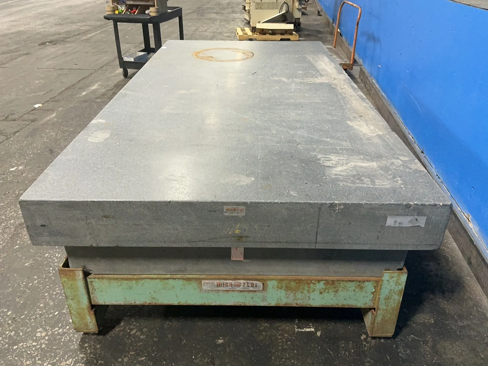 60" x 120" x 8" Collins Microflat, Granite Table - Image 3