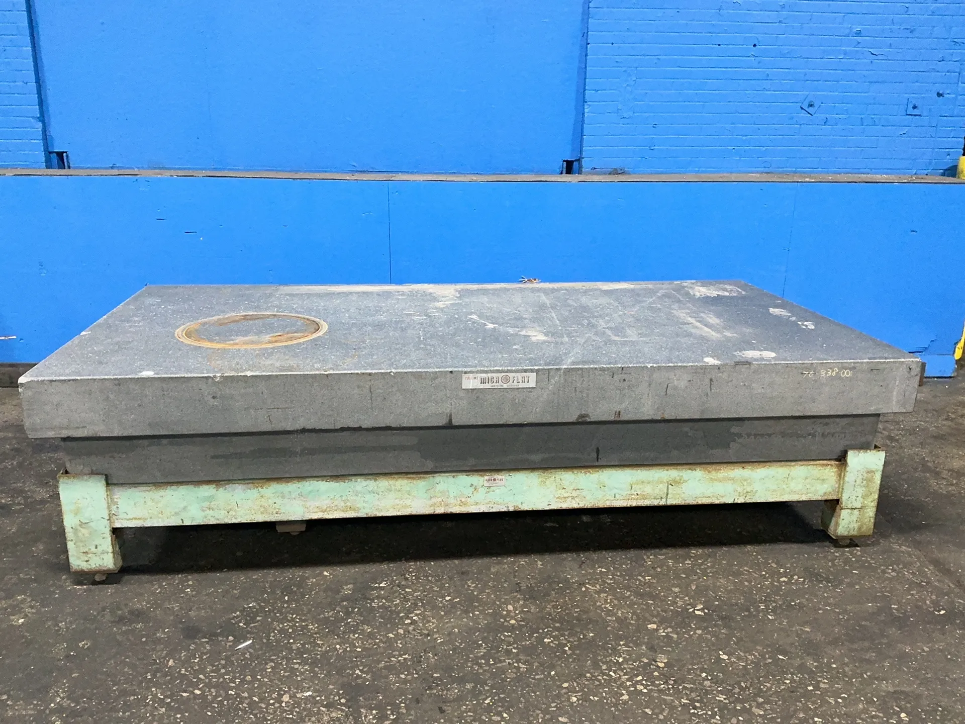60" x 120" x 8" Collins Microflat, Granite Table - Image 6