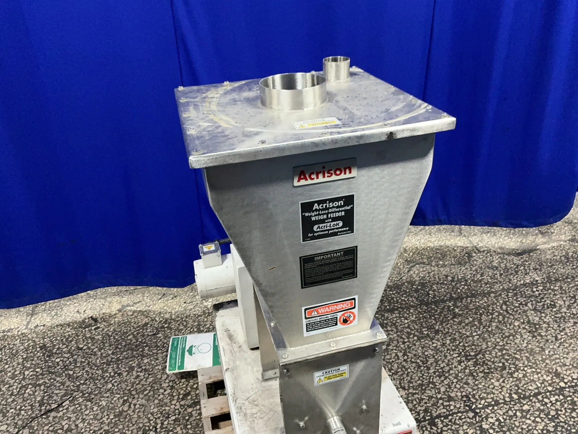 Acrison #405-200-80-1015X-F/D, Weigh Feeder, 1/2 HP, 1725 RPM, 208-230/460 V. - Image 3