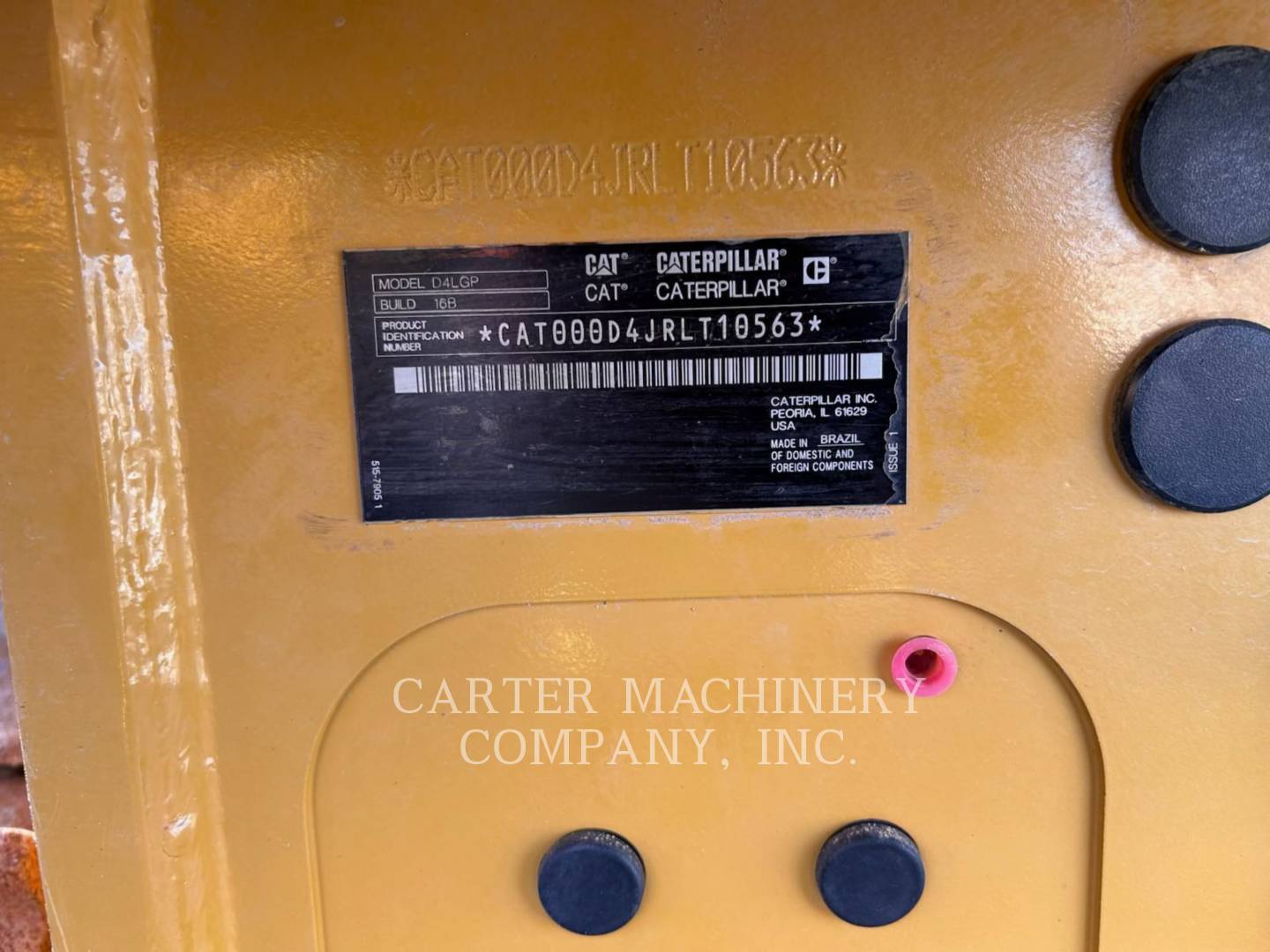 Caterpillar D4, 2974 hours, S/N: RLT10563, 2024 - Image 6