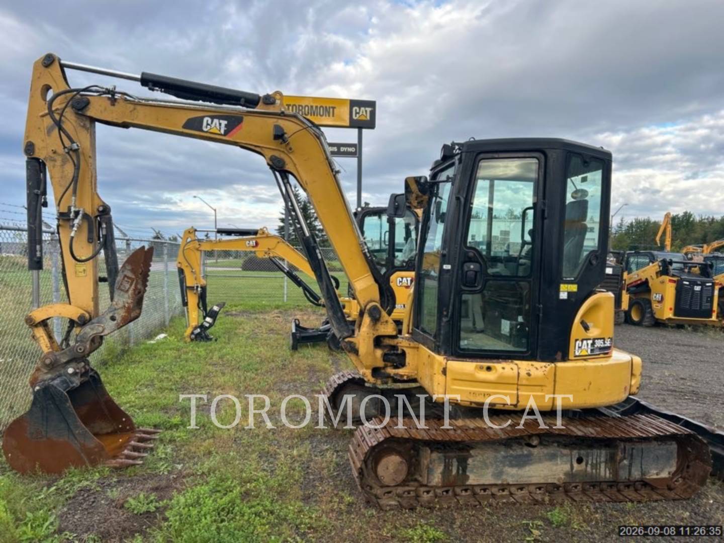 Cat 305.5E2, Mini Excavator, 1880 hours, S/N: CR503618, 2017 - Image 7