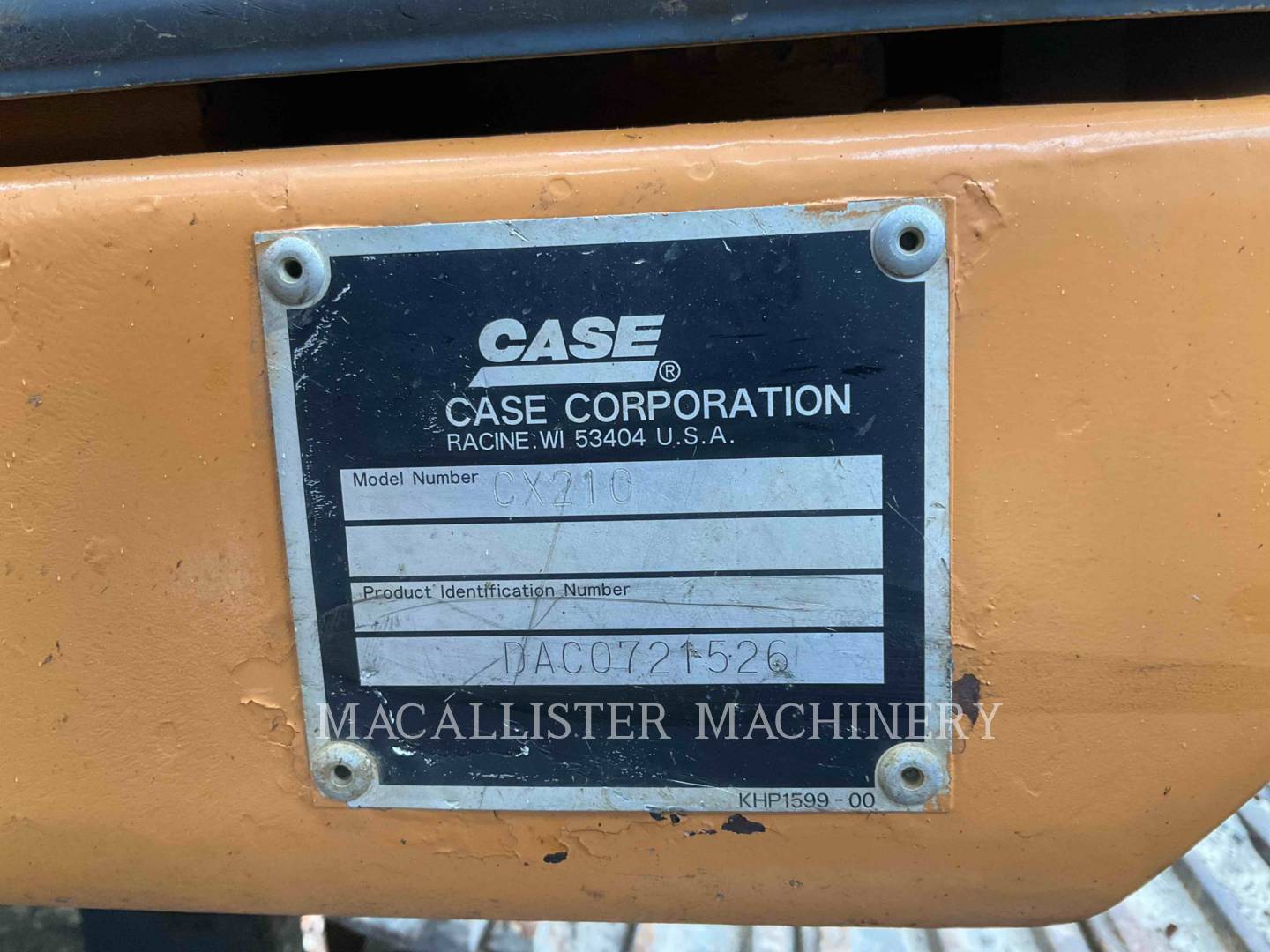 Case CX210, Excavator, S/N: DAC0721526, 2003 - Image 6