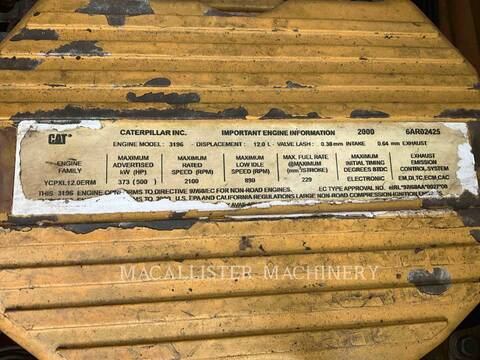 Caterpillar 365B, 20000 hours, S/N: 9TZ00451, 2001 - Image 8