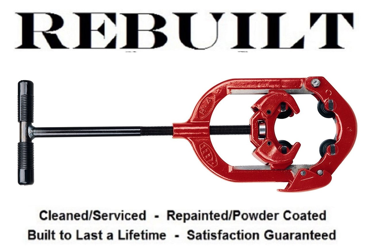 Reed-Prentice H8S 03140 6 - 8 In Hinged Pipe Cutter for Copper, Steel/Stainless Steel, Refurbished - Image 1