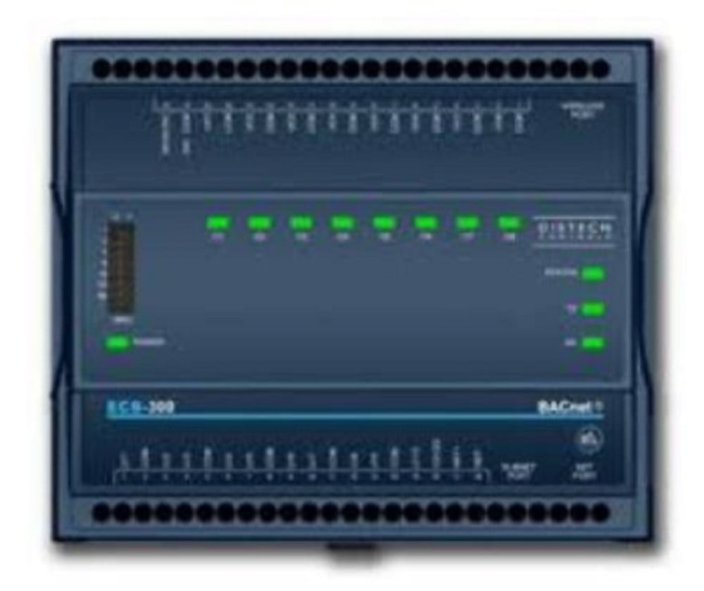 Distech CDIB-300X-00 ECB-300 BACnet Programmable Controller, 10 UI and 8 UO, NEW - Image 1