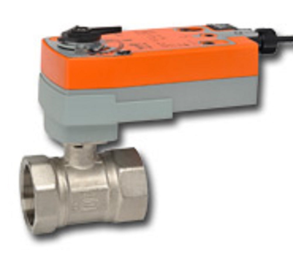 Belimo B254/AF24-S 2" 2-Way 240cv 24v SR W/Aux, Torque 133 in-lb [15 Nm], Equal, NEW - Image 1