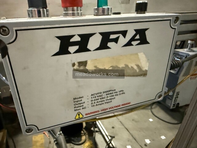 HFA, Conveyor, 230 VAC - Image 3